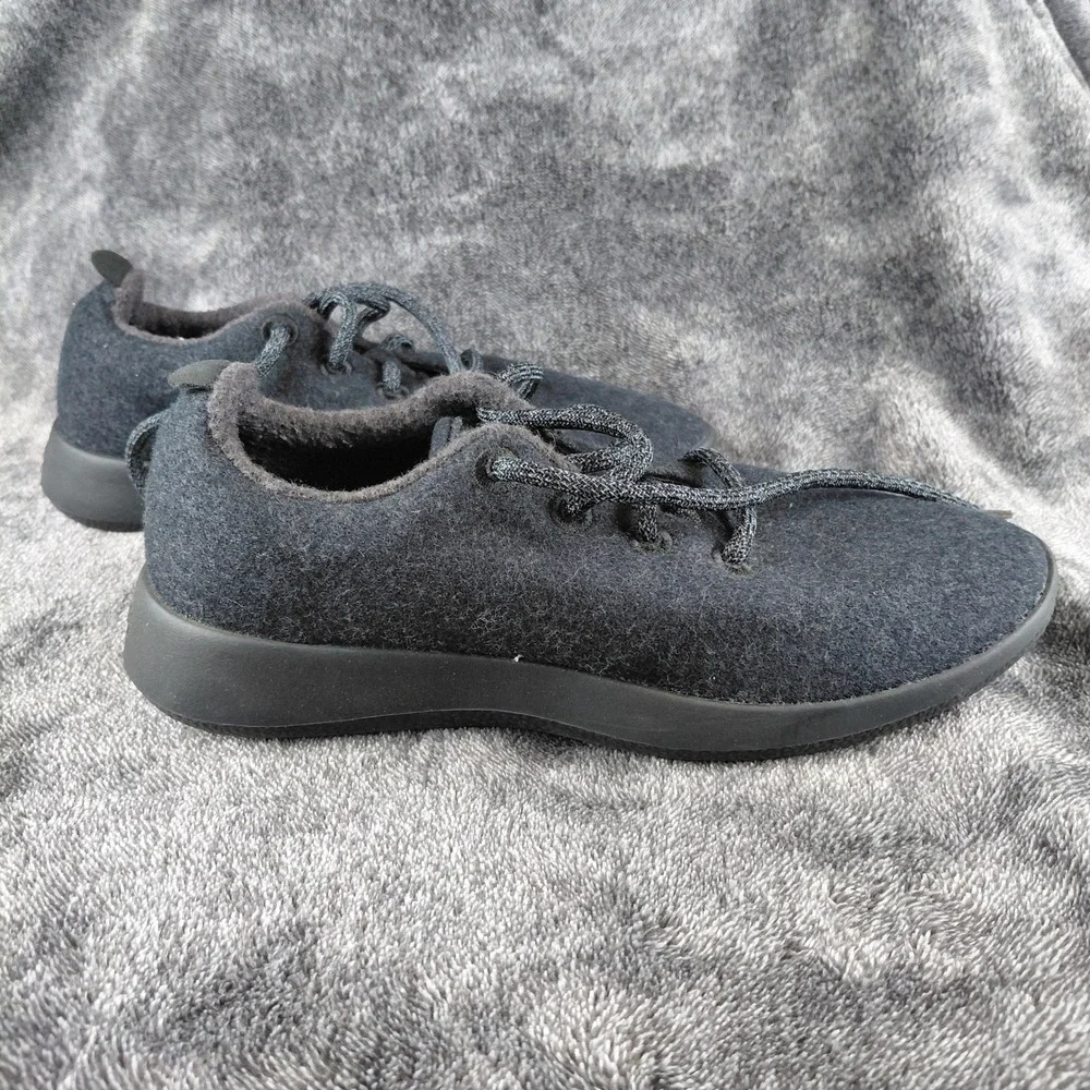 Allbirds Wool Runners Womens 9 Charcoal Grey Merino‎ Wool Sneakers Walking Shoes